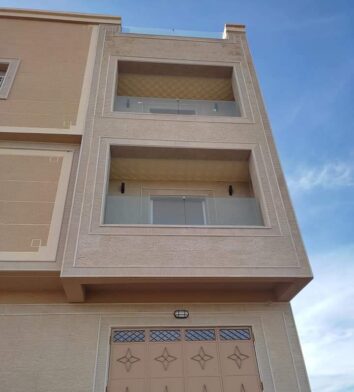 Façade Pierre Taza Biege fes maroc Façade Pierre Taza Biege fes maroc